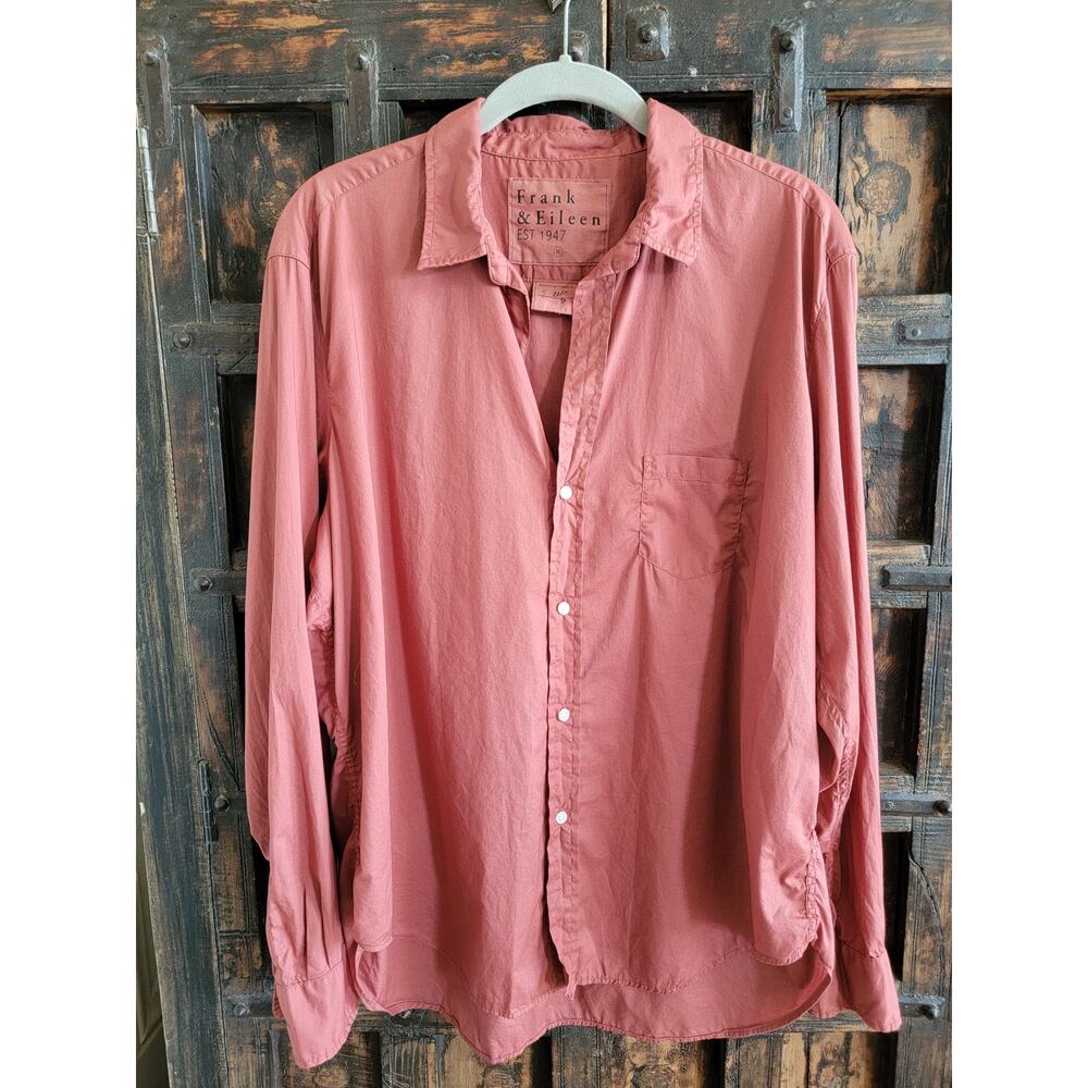 Frank & Eileen Eileen Featherweight Top in Terracotta XL